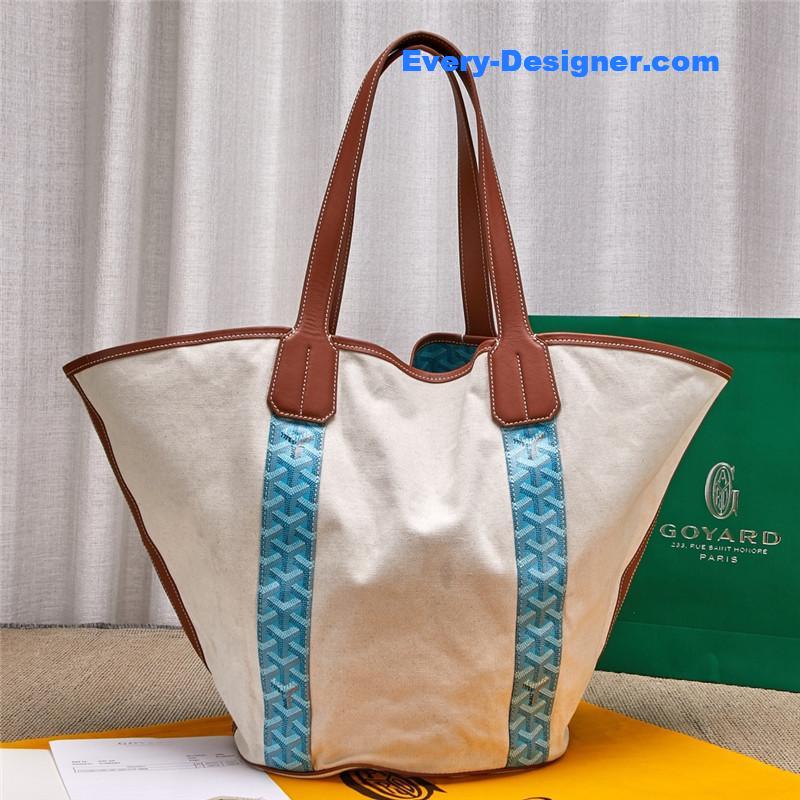 Goyard Double Sided Canvas Shopping Bag