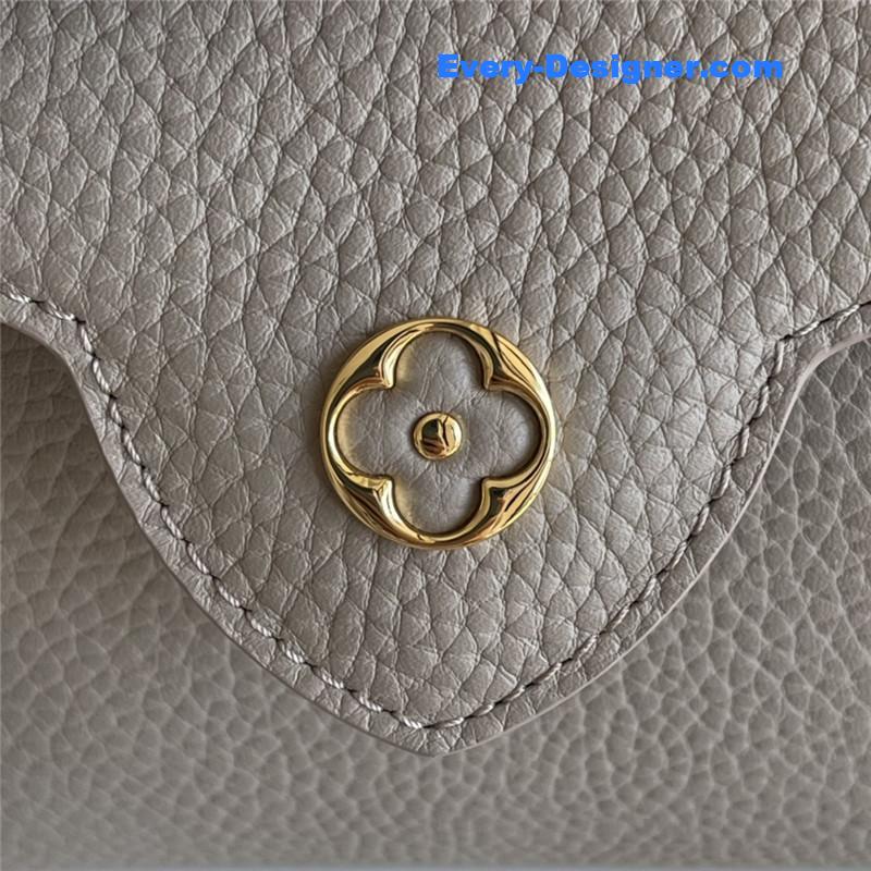 louis vuitton lv capucines mini bag grey