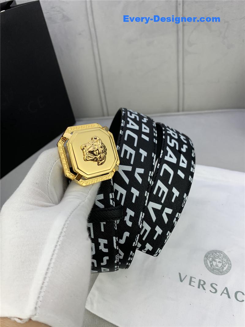 Versace signature logo belt