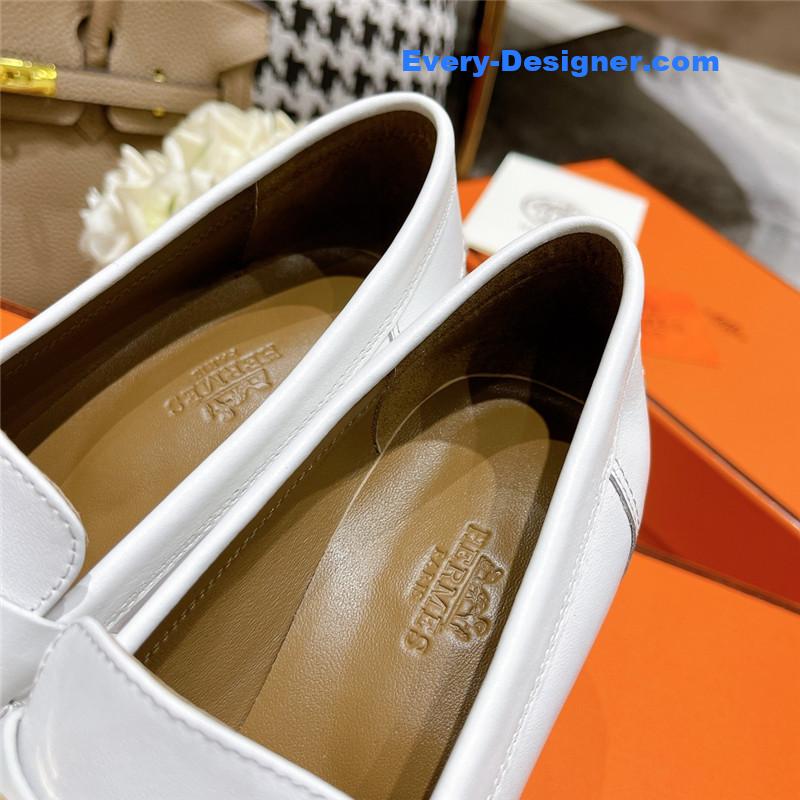 hermes dauphine mid heel mules