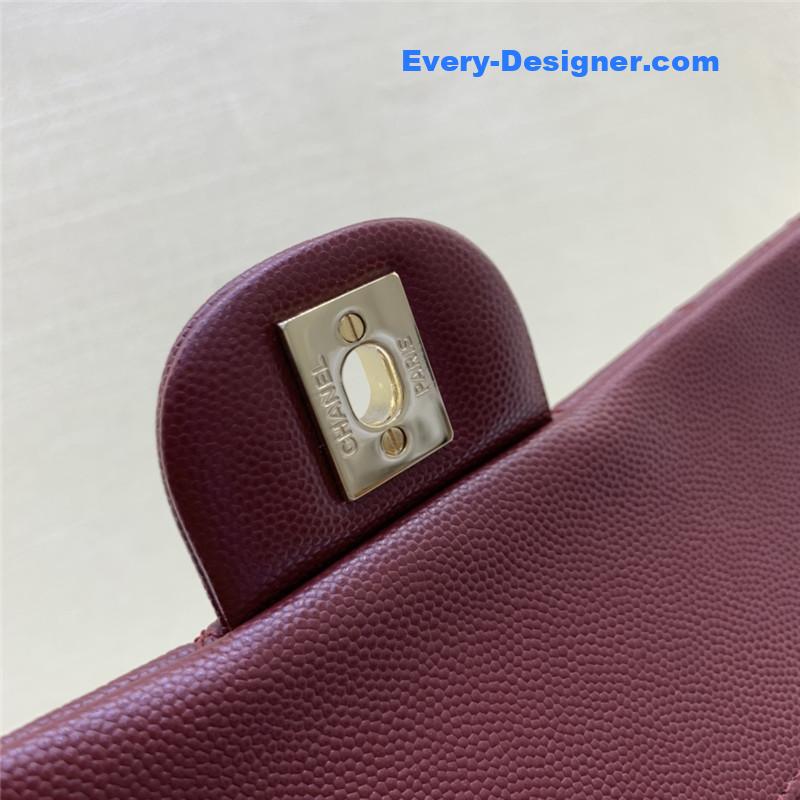 Chanel classic cf 2.55 burgundy bag
