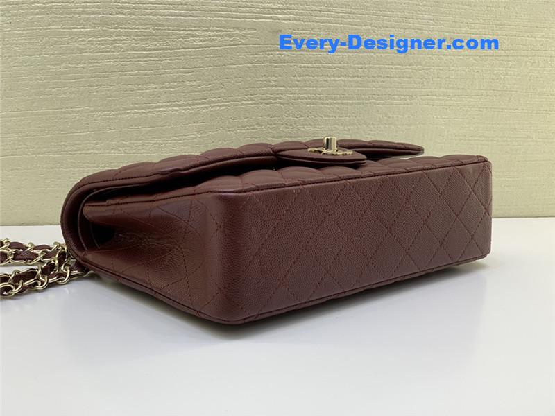 Chanel classic cf 2.55 burgundy bag
