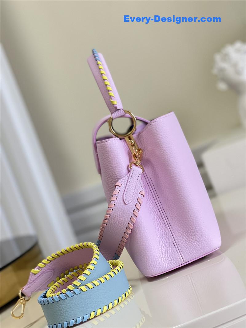 louis vuitton lv capucines mm taurillon leather bag