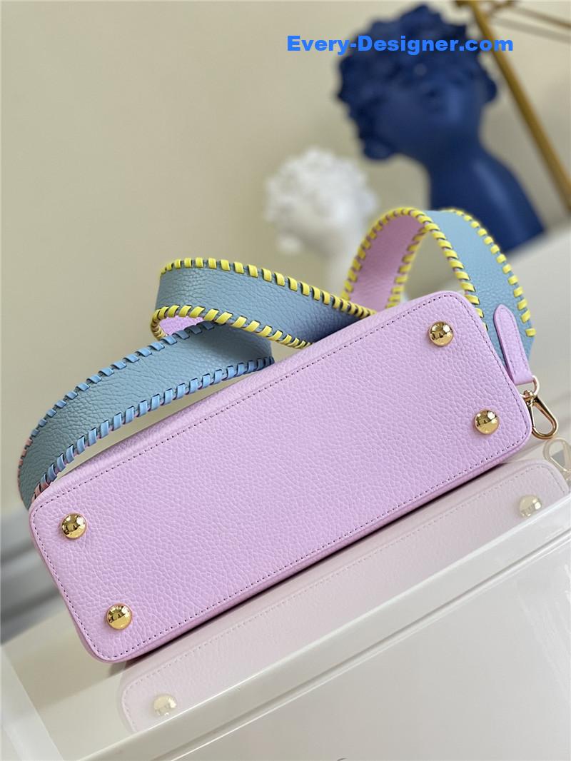 louis vuitton lv capucines mm taurillon leather bag