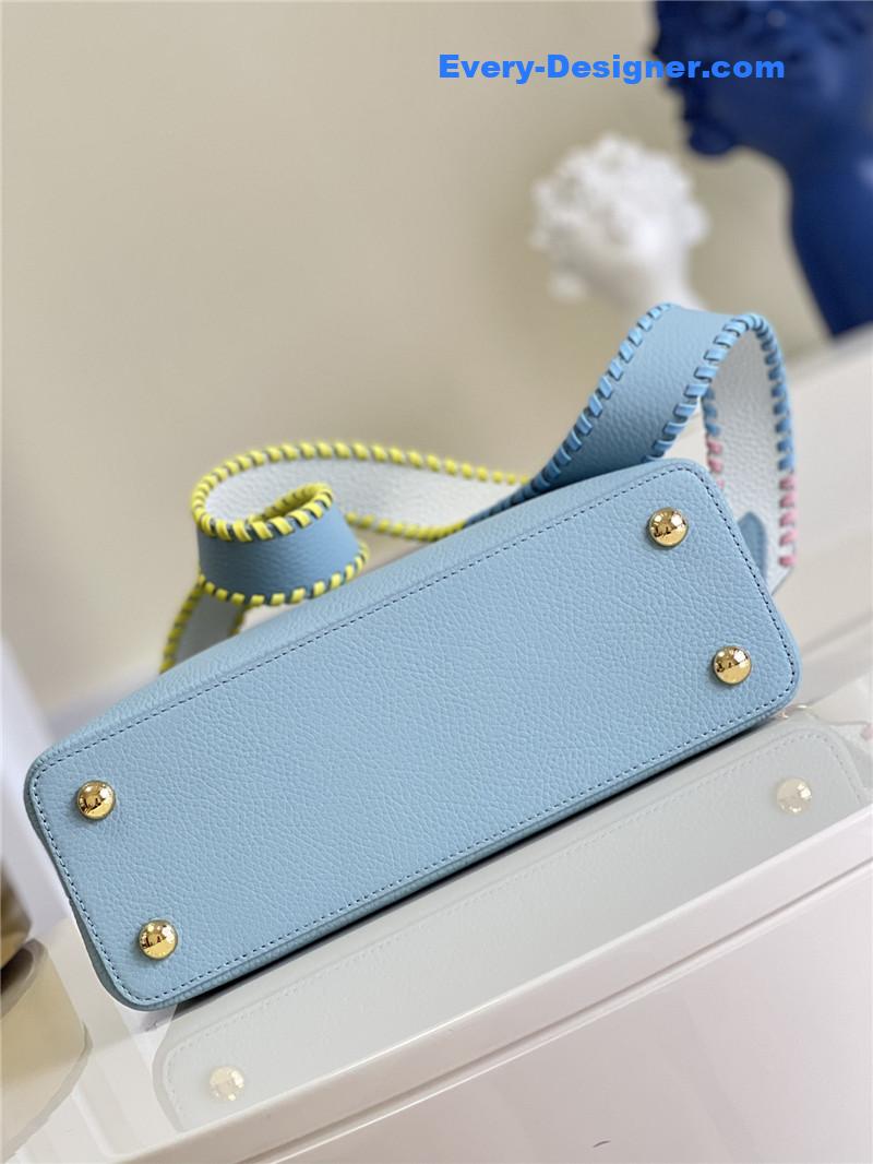 louis vuitton lv capucines mm taurillon leather bag