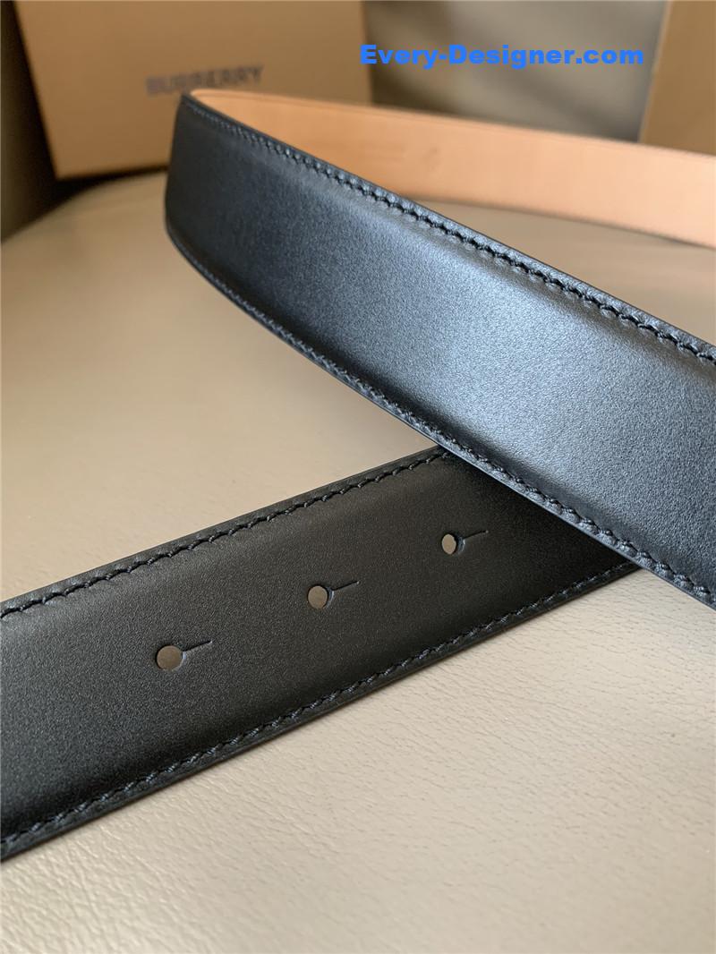 burberry B buckle belt