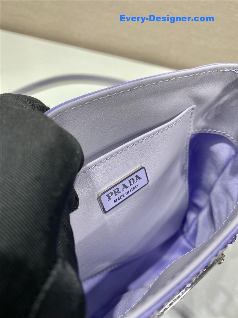 Pra*a crystal tote bag