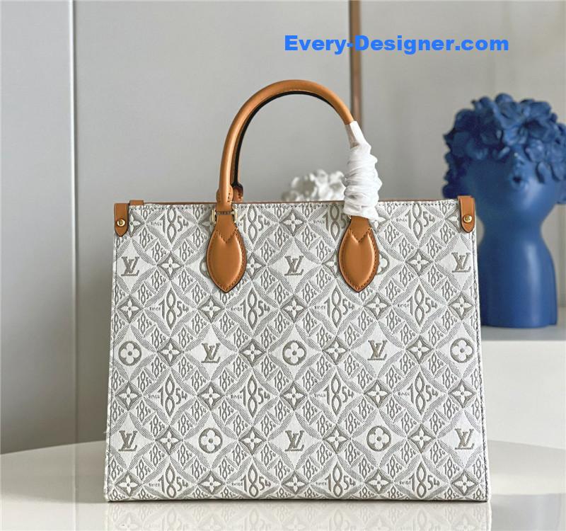 louis vuitton lv monogram onthego tote bag