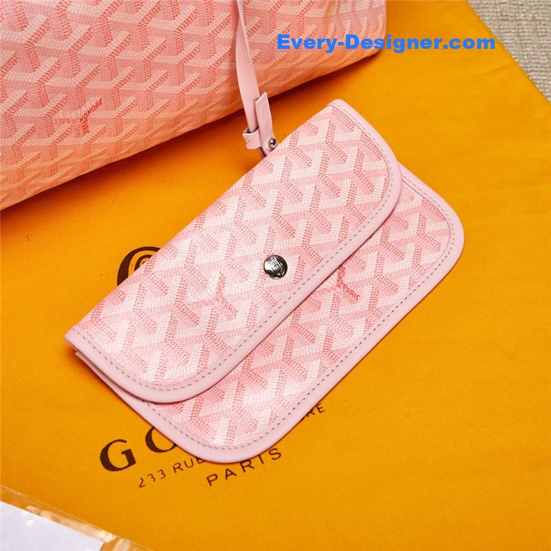 goyard pink large shopping bag