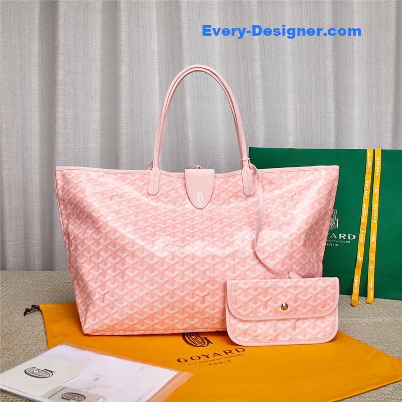 goyard pink large shopping bag