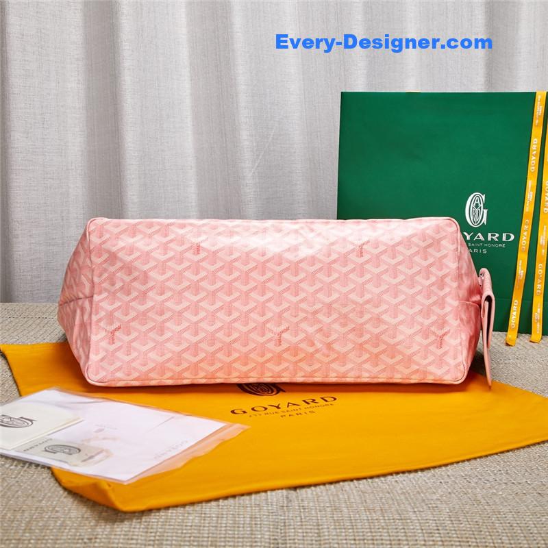 goyard pink large shopping bag