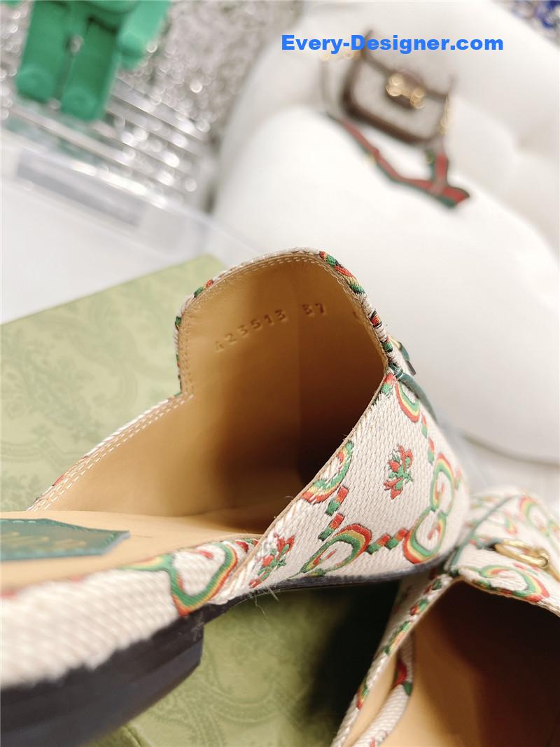 Gucci horsebit half slippers