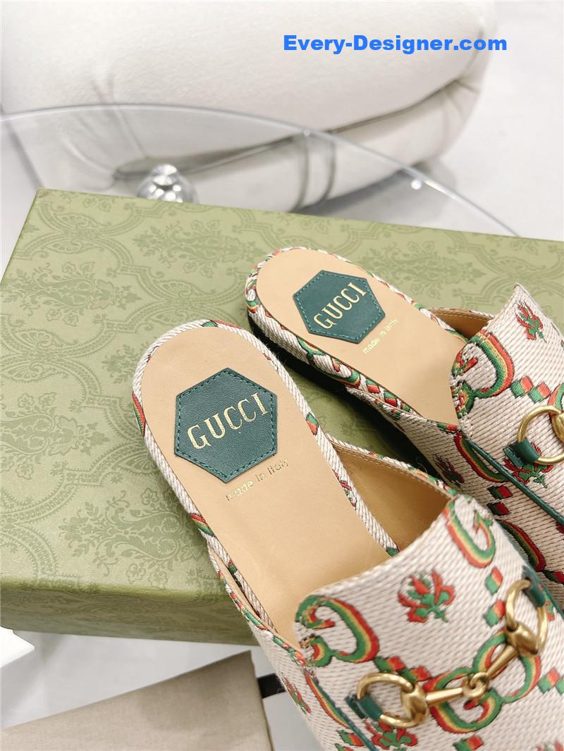 Gucci horsebit half slippers