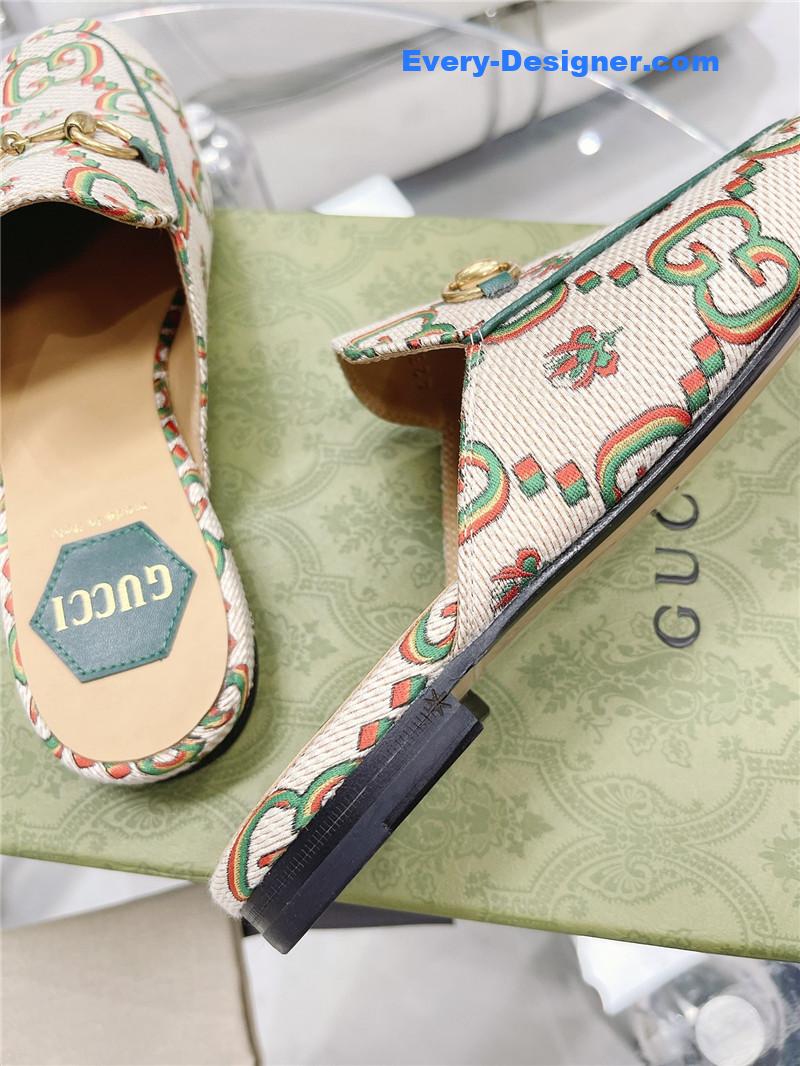 Gucci horsebit half slippers