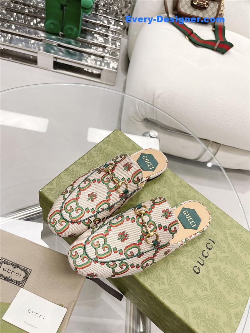 Gucci horsebit half slippers