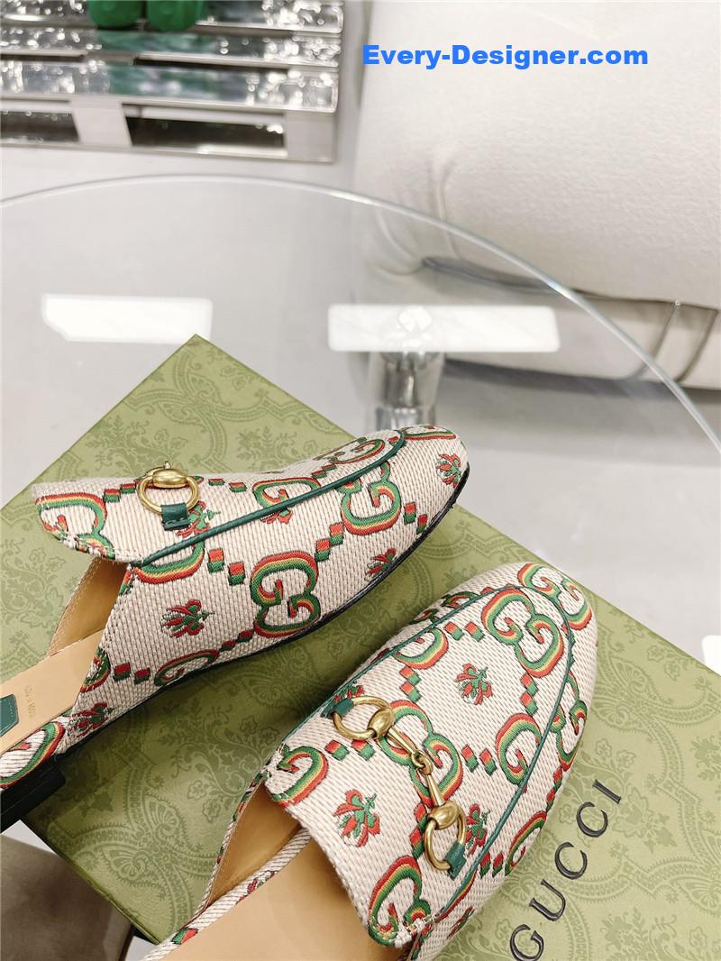 Gucci horsebit half slippers