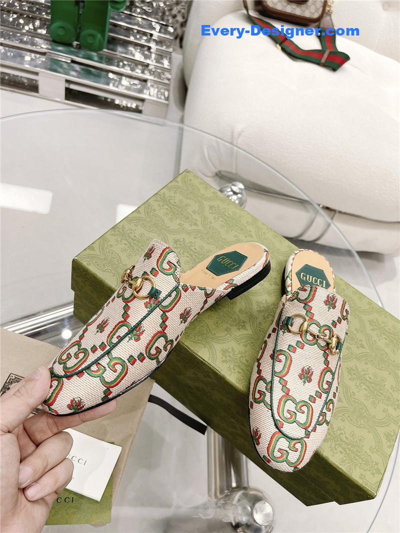 Gucci horsebit half slippers