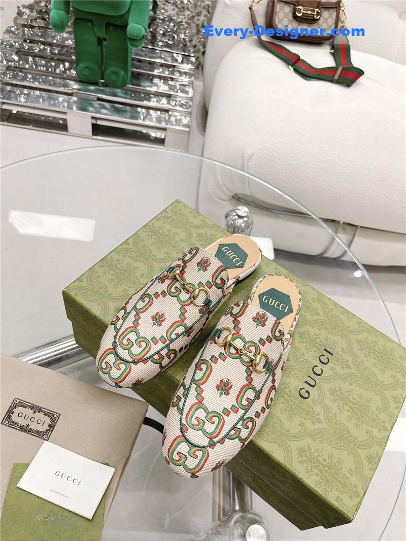 Gucci horsebit half slippers