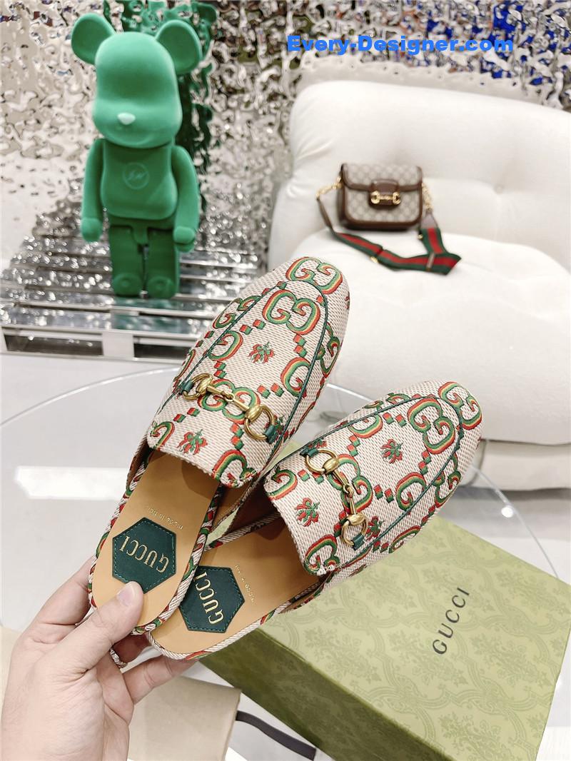 Gucci horsebit half slippers