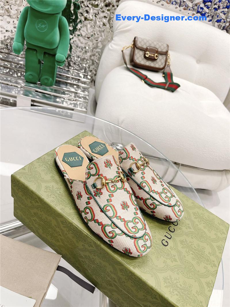 Gucci horsebit half slippers