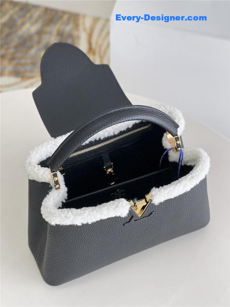 louis vuitton lv capucines small taurillon leather bag