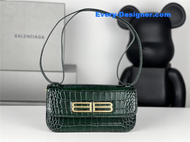 balenciaga gossip small bag crocodile