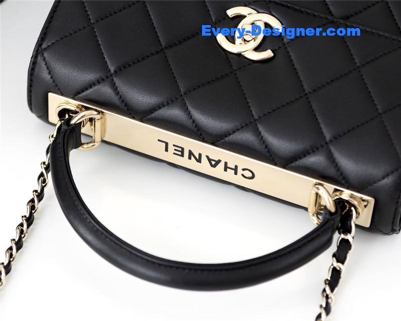 Ch**el trendy cc bag black