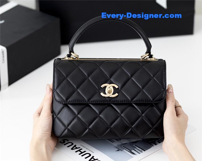 Ch**el trendy cc bag black