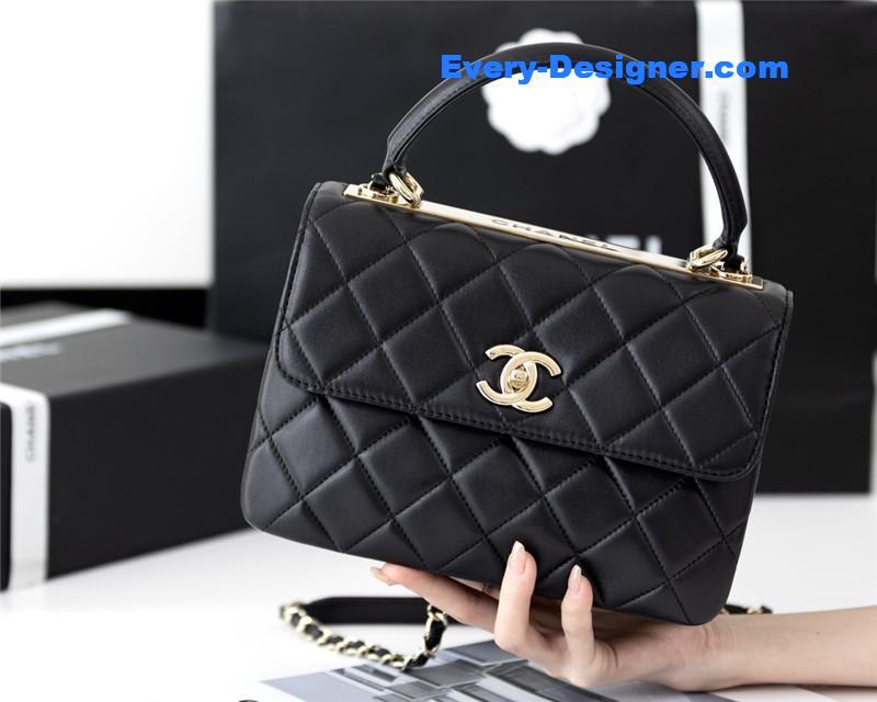 Ch**el trendy cc bag black