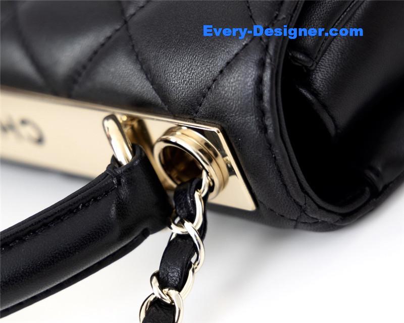 Ch**el trendy cc bag black