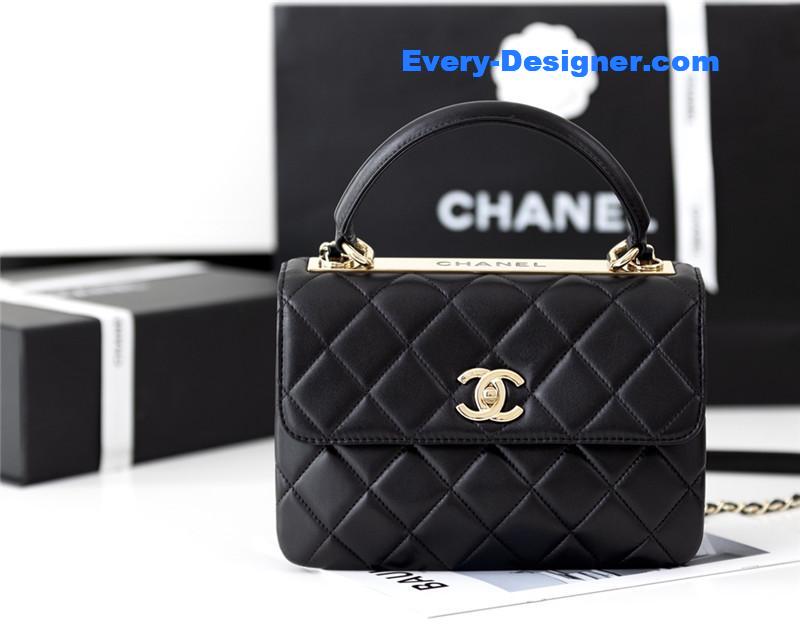 Chanel trendy cc bag black