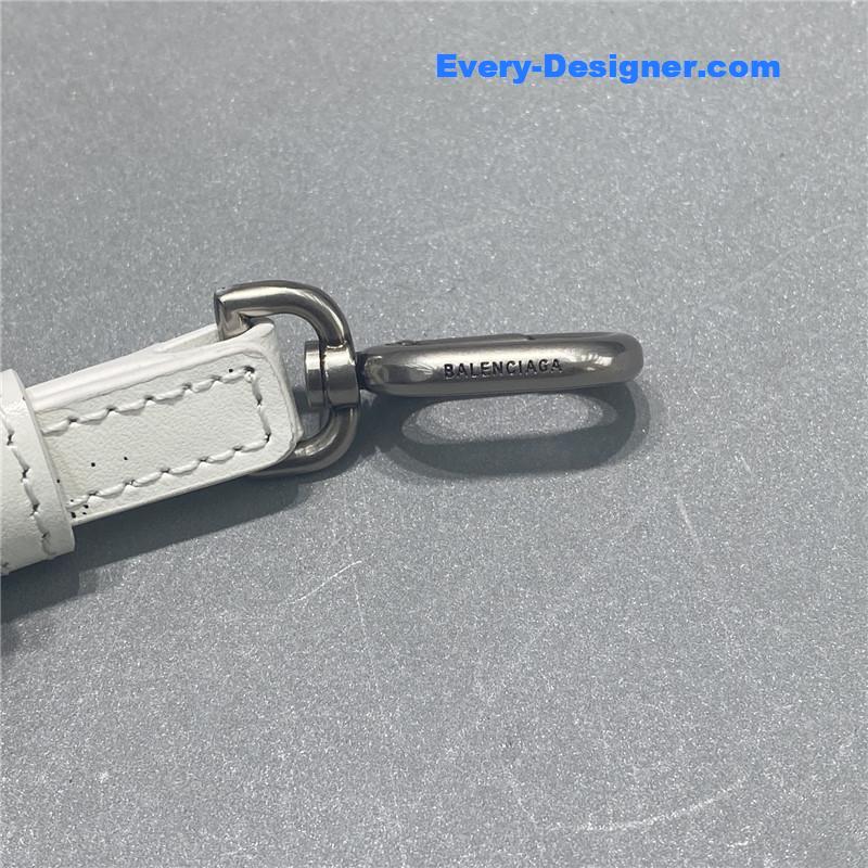 Ba1en*iaga hourglass bag white