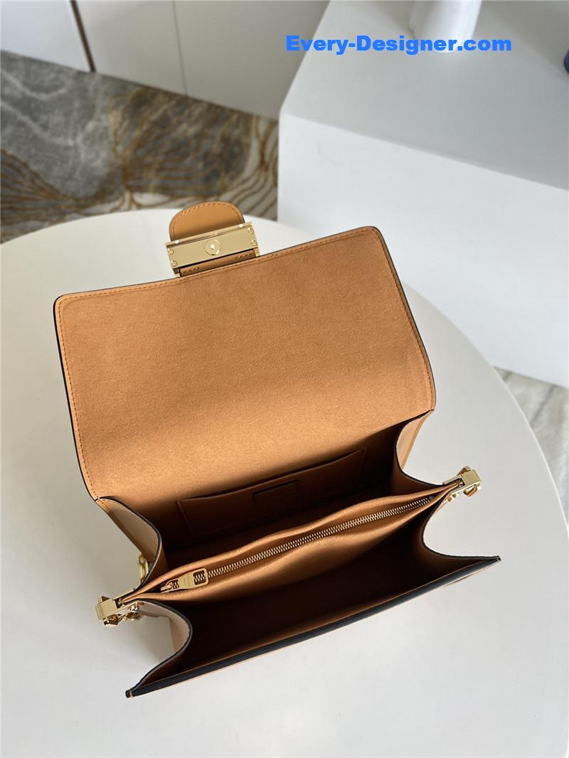 louis vuitton lv dauphine mm white monogram canvas bag