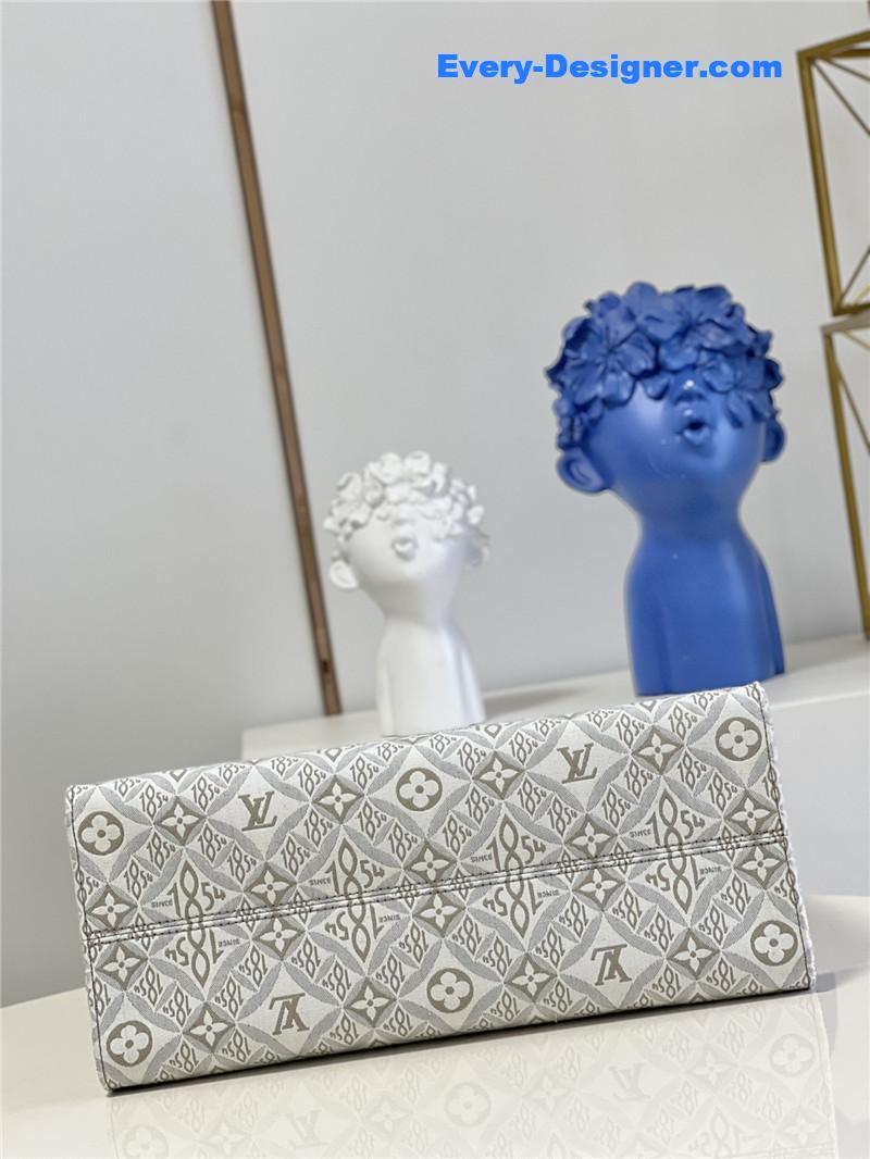 louis vuitton lv onthego mm canvas bag