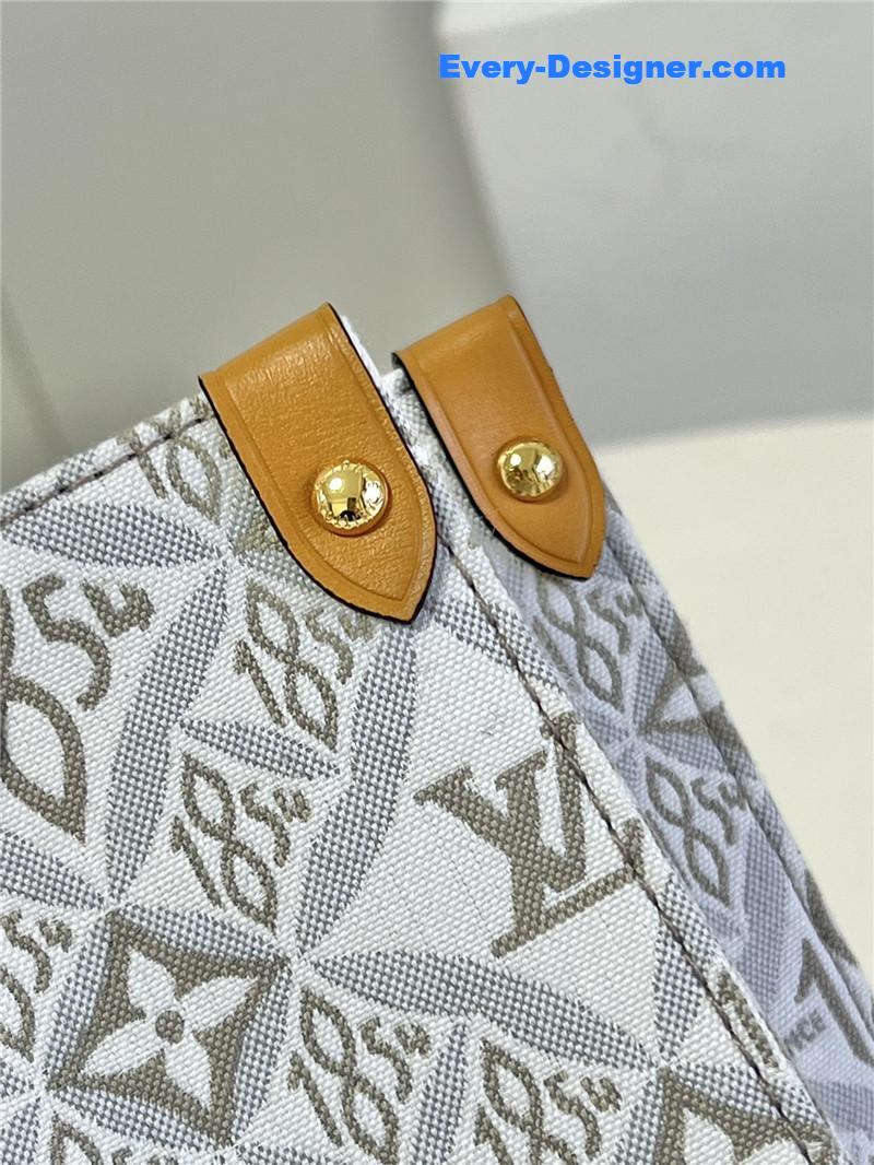 louis vuitton lv onthego mm canvas bag