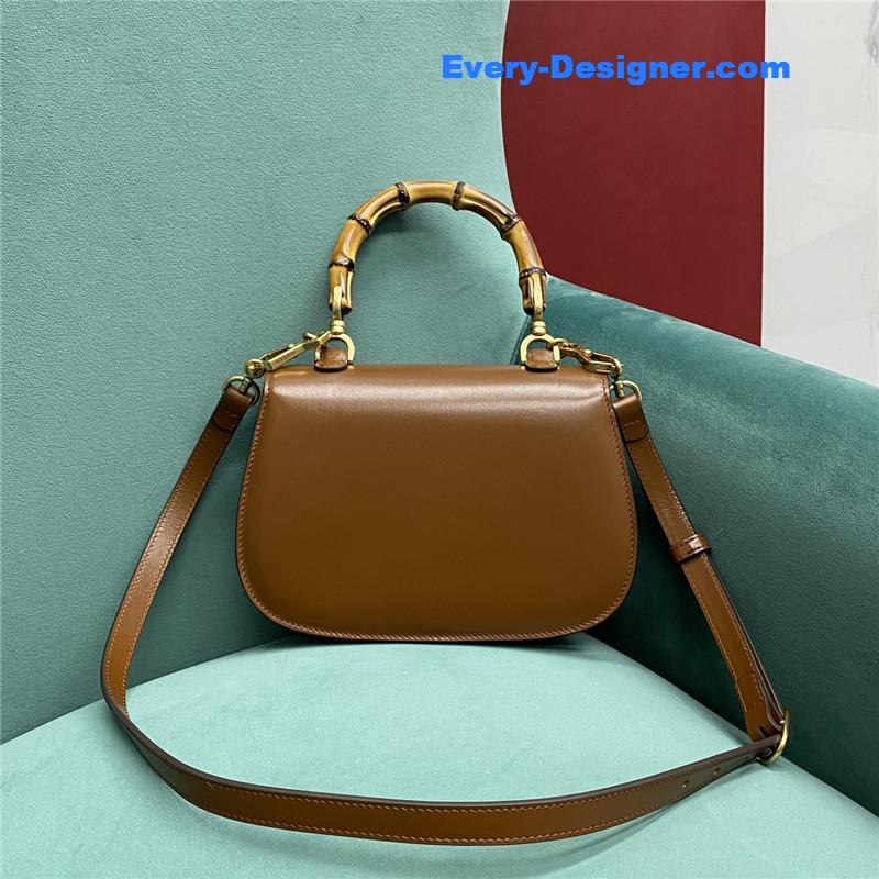 Gvc*1 bamboo 1947 jumbo small top handle bag