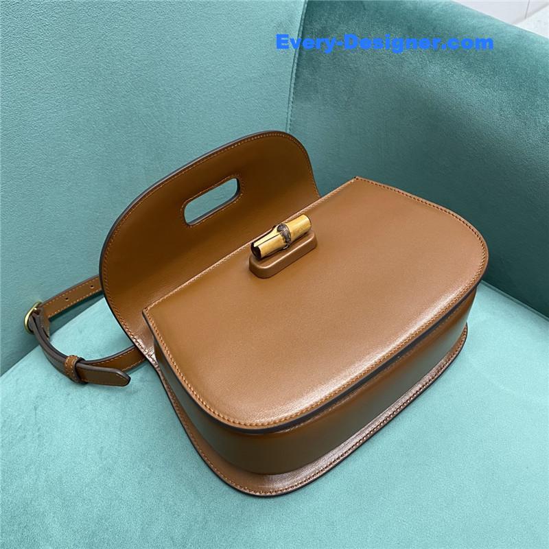 Gvc*1 bamboo 1947 jumbo small top handle bag