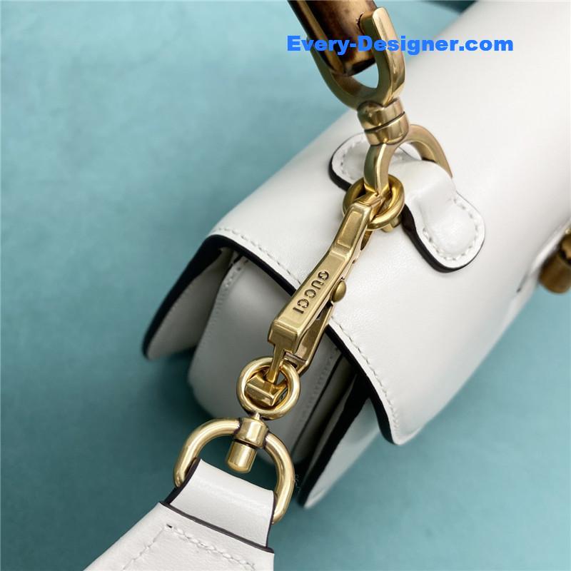 Gvc*1 bamboo 1947 jumbo small top handle bag