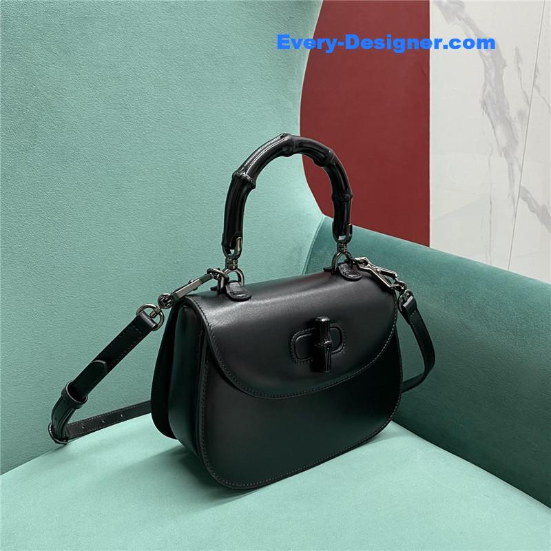 Gvc*1 bamboo 1947 jumbo small top handle bag