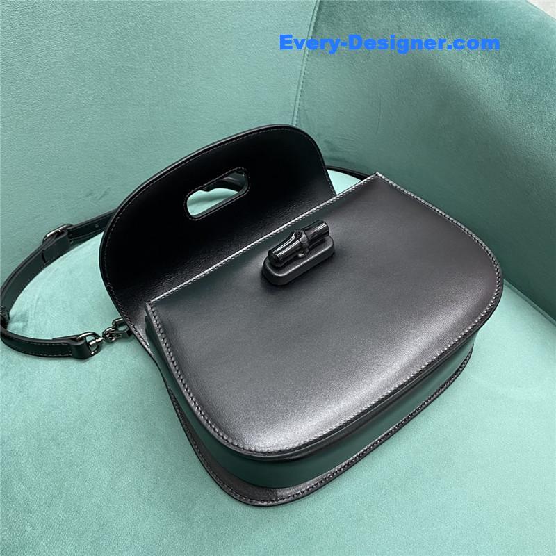 Gvc*1 bamboo 1947 jumbo small top handle bag