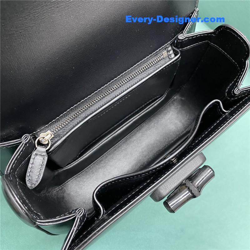 Gvc*1 bamboo 1947 jumbo small top handle bag