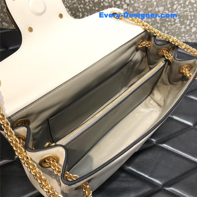 Va1e*ntin0 garavani stud sign leather shoulder bag