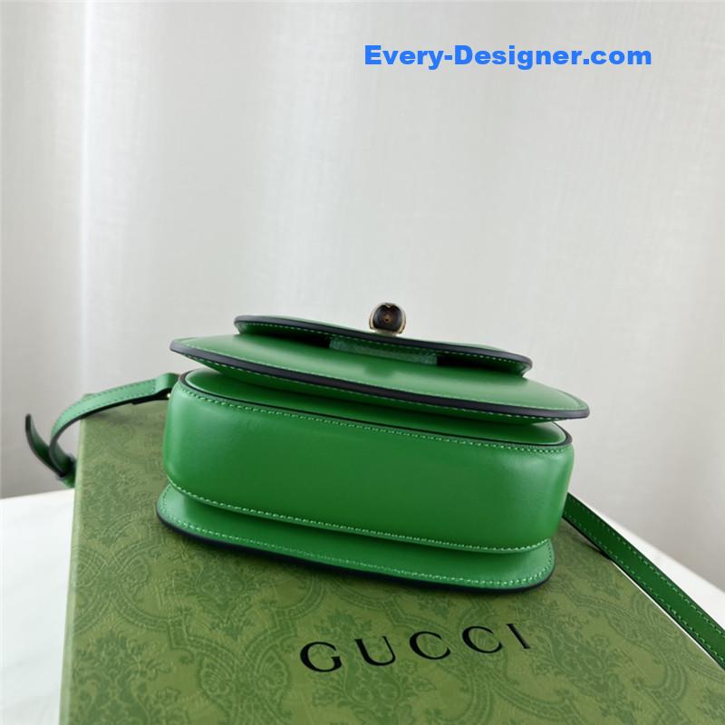 Gvc*1 mini top handle bag with bamboo