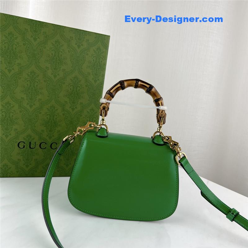 Gvc*1 mini top handle bag with bamboo