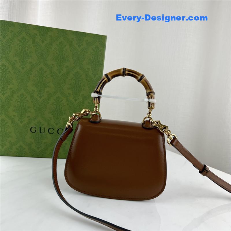 Gvc*1 mini top handle bag with bamboo