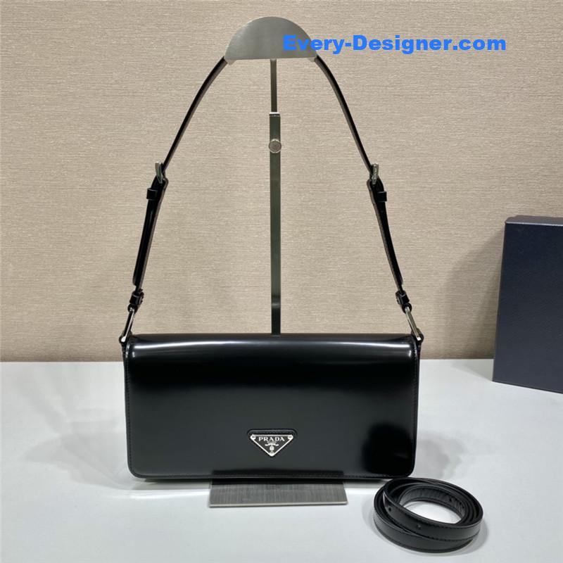 prada new flap shoulder bag