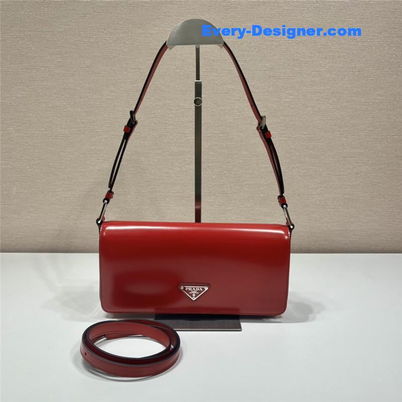 prada new flap shoulder bag