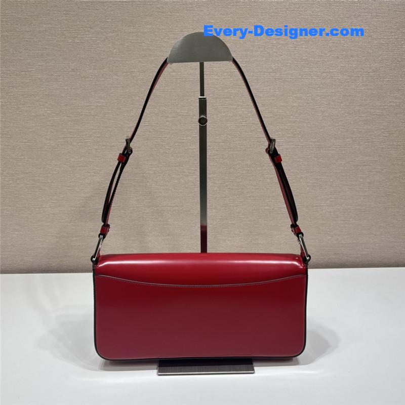 Pra*a new flap shoulder bag