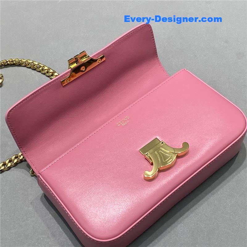 Ce1i*e triomphe chain shoulder bag small