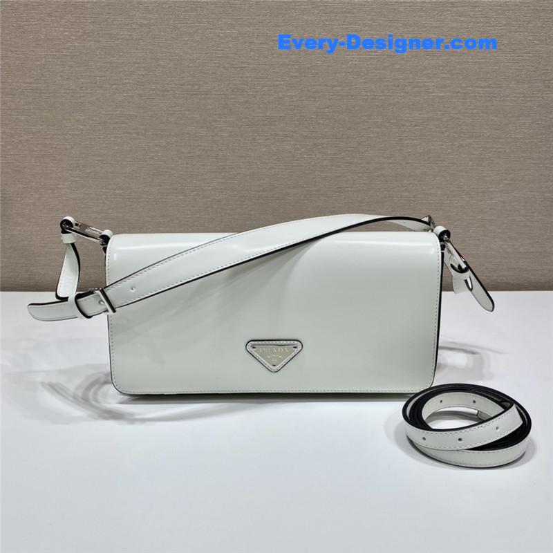 Pra*a new flap shoulder bag